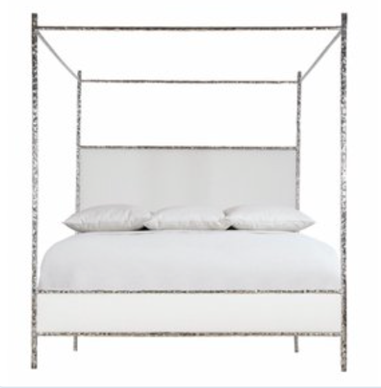 Silver King Bed